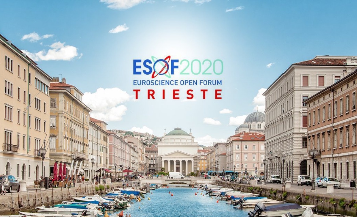 Francobollo Euroscience Open Forum Trieste 2020