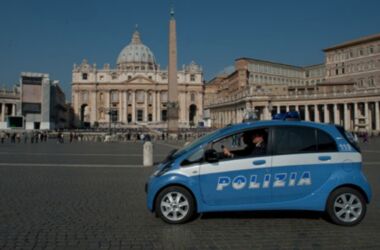 Francobollo Ispettorato di Pubblica Sicurezza Vaticano