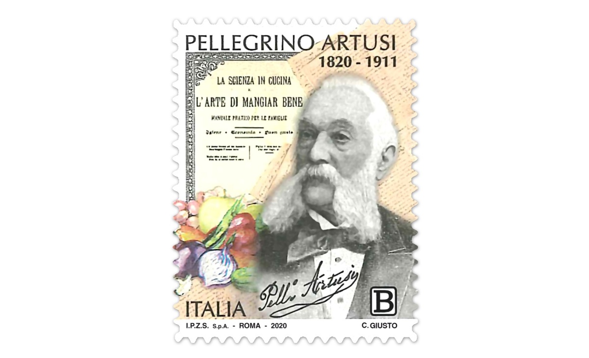 Francobollo Pellegrino Artusi