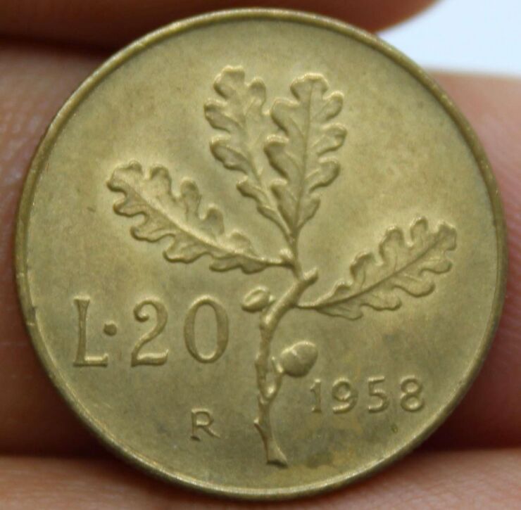 20 lire Quercia