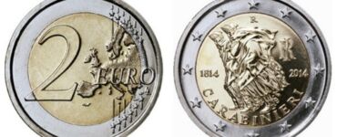 Caratteristiche e valore della moneta da 2 euro Carabinieri 2014