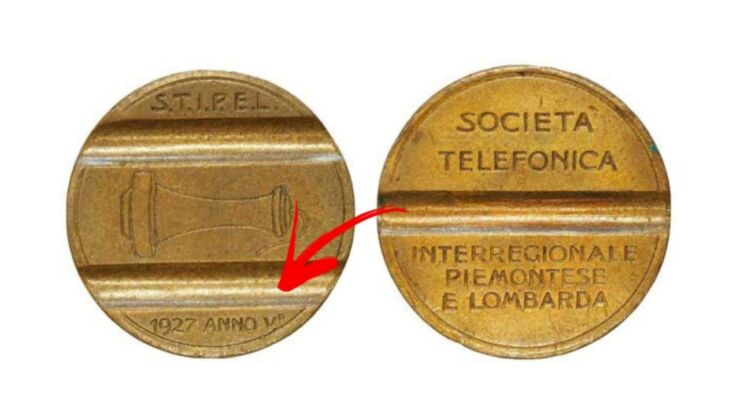 Valore gettone telefonico STIPEL 1927