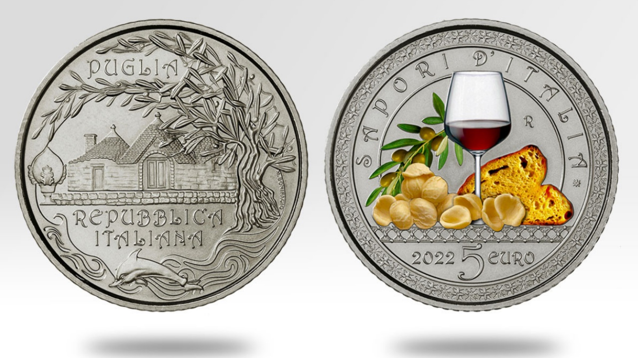 5 euro Primitivo e Orecchiette Puglia 2022