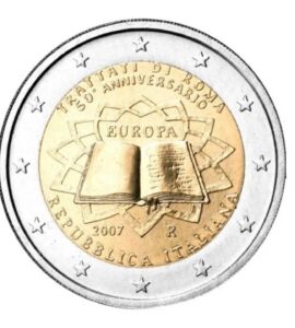 2 euro Trattati di Roma Italia 2007