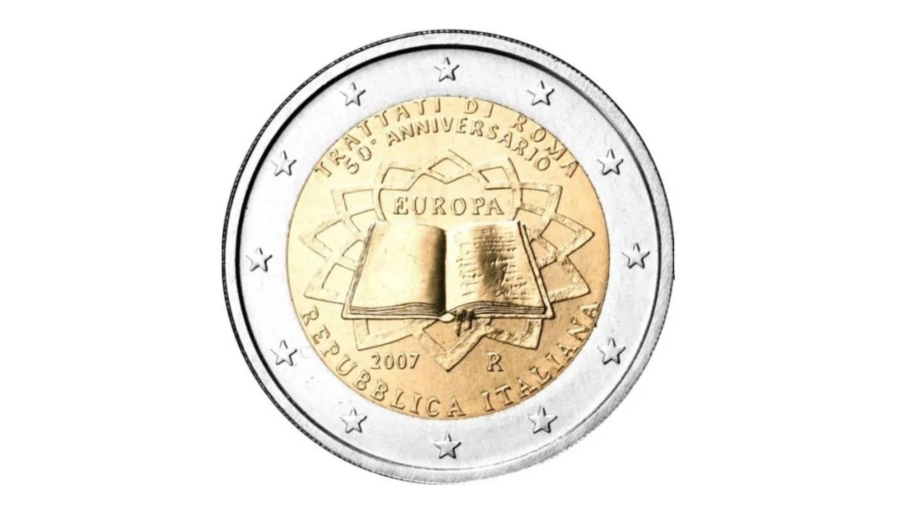 2 euro Trattati di Roma Italia 2007