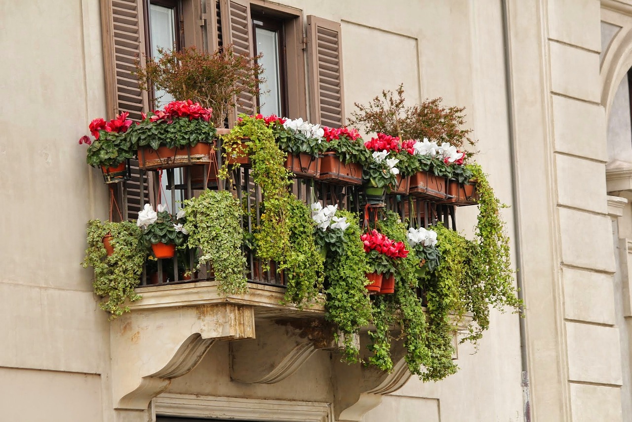 Bonus verde, un balcone in fiore