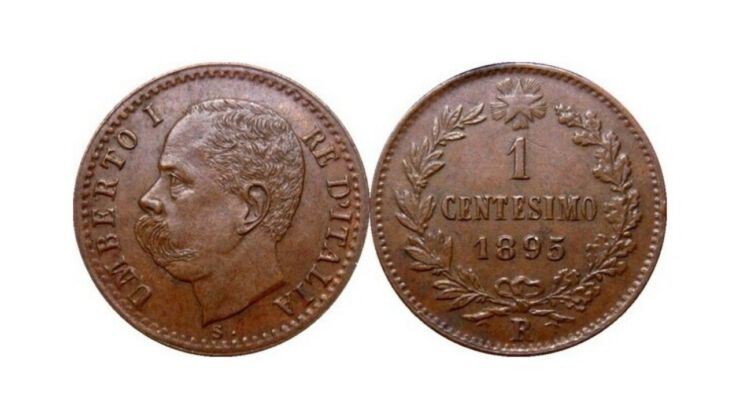1 centesimo Umberto I Regno D'Italia