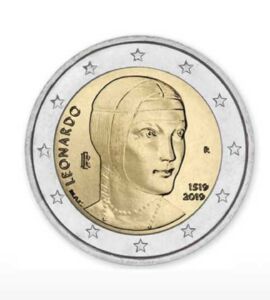 2 euro 2019 Leonardo Da Vinci