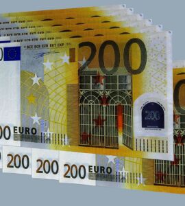 Bonus 200 euro, alcune banconote