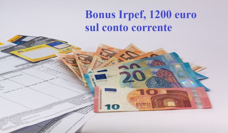 bonus Irpef, come avere 1200 sul conto corrente