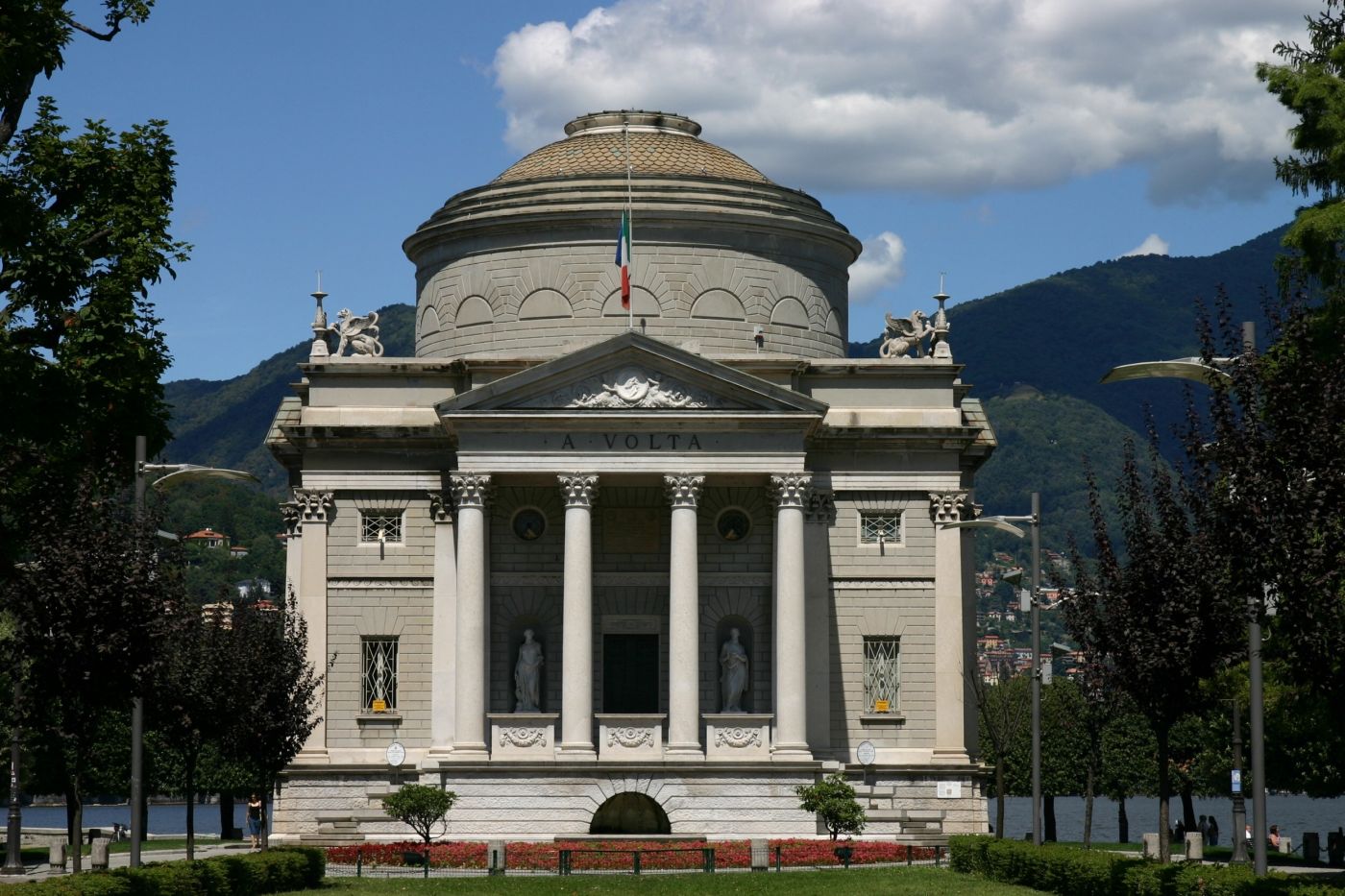 10 mila lire, tempio-voltiano