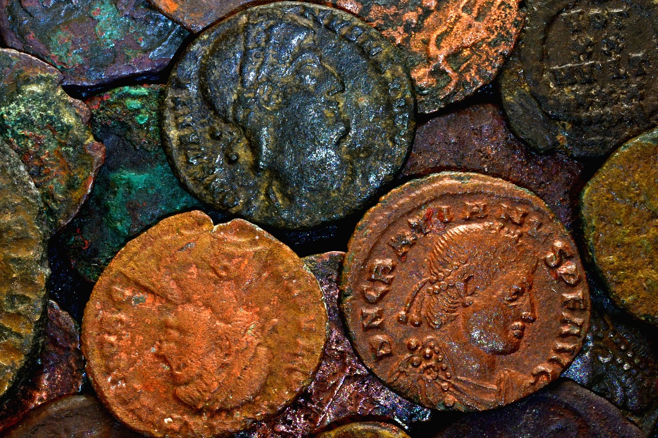 Vecchi monete, più antiche sono più valgono