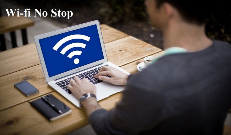 Wi-fi no stop